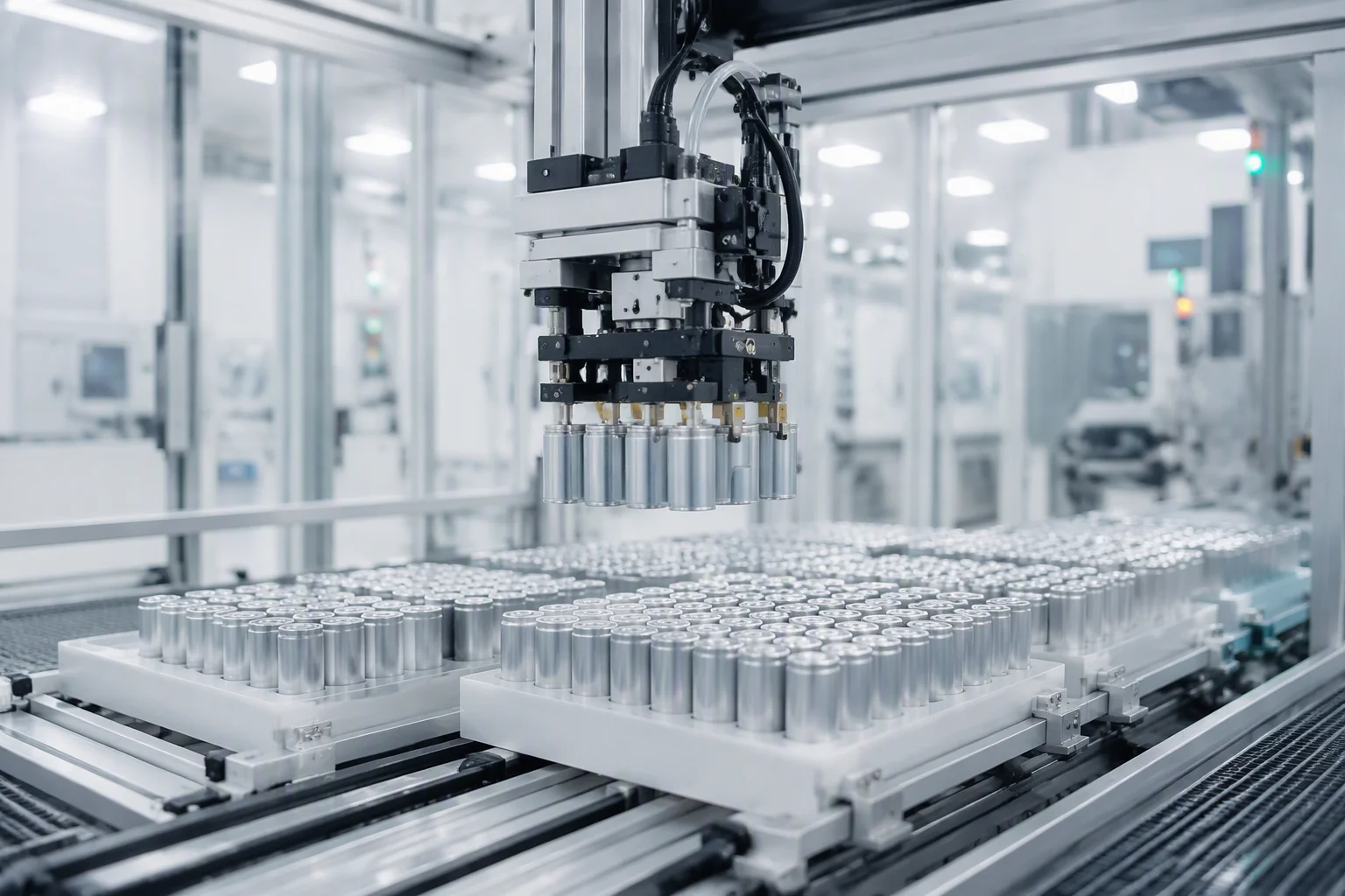 Automated cell sorting machine on the EMS-ESS factory floor