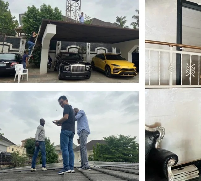 Residential solar and storage installation in Nigeria