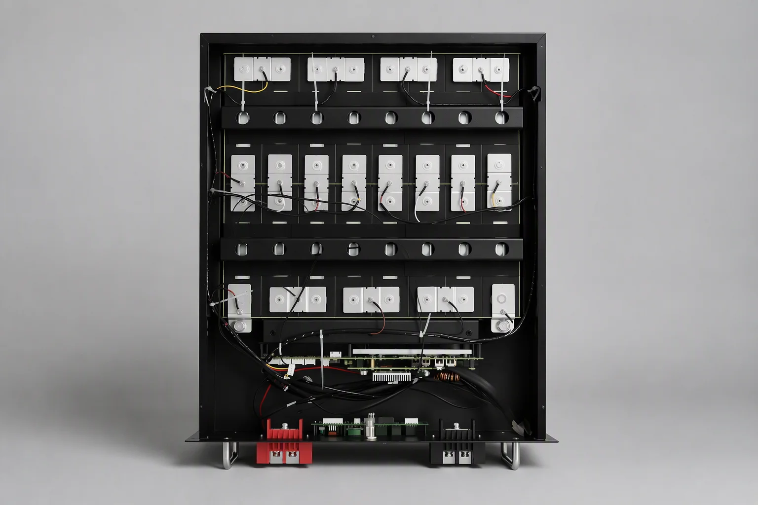 51.2V 100Ah rack-cabinet LiFePO4 energy storage battery, front view