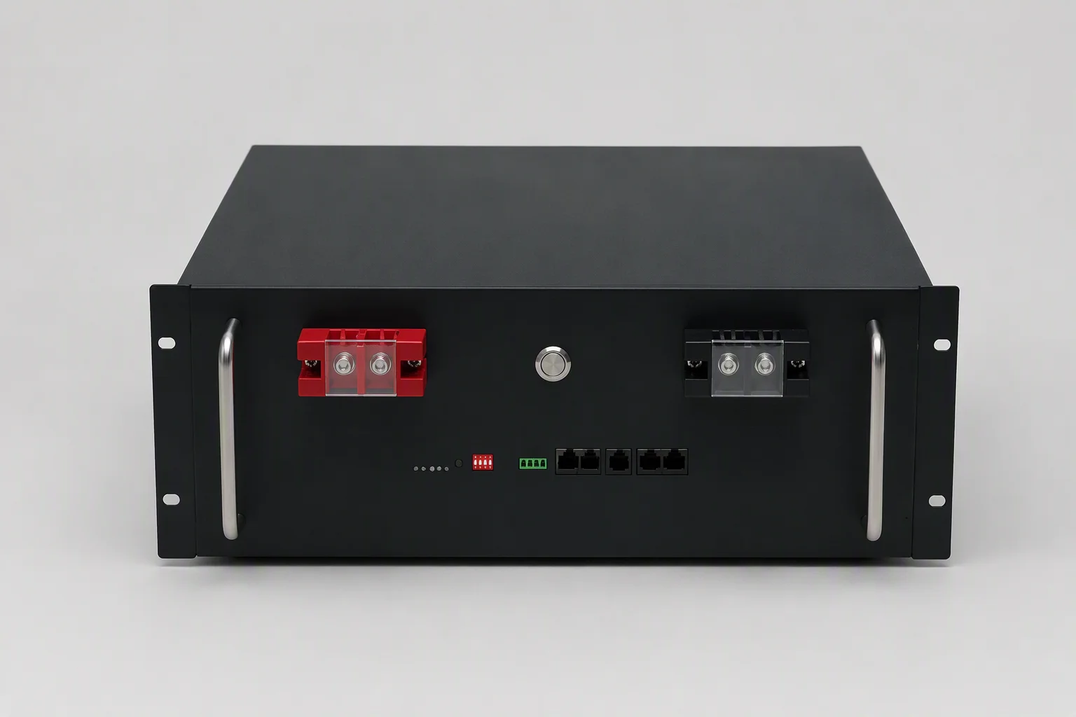 51.2V 100Ah rack-cabinet battery, white enclosure variant