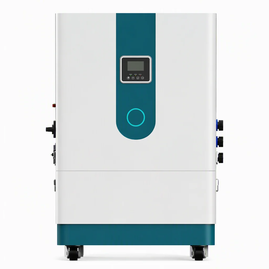EMS-ESS 5 kW wall-mounted energy storage battery, gray front variant