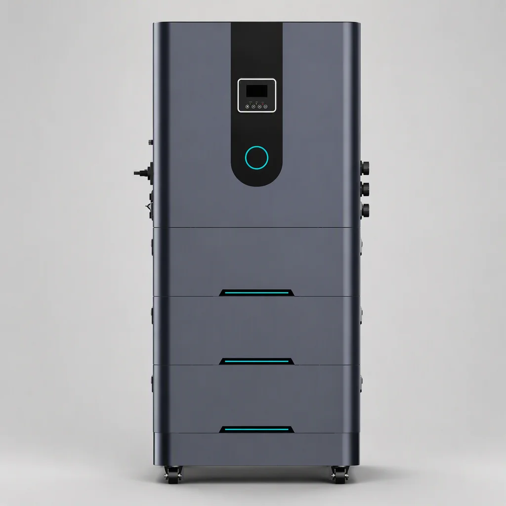 EMS-ESS 5 kW wall-mounted energy storage battery, gray front variant